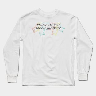 Double the bow double the power- with colorful bow details Long Sleeve T-Shirt